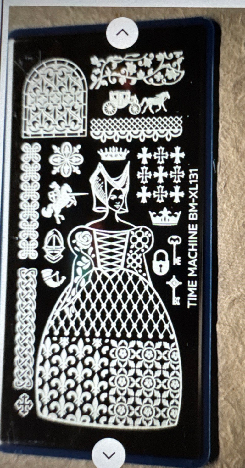 HTF Maniology Bundle Monster Time Machine BM-XL131 Ball Party Nail Stamp Plate