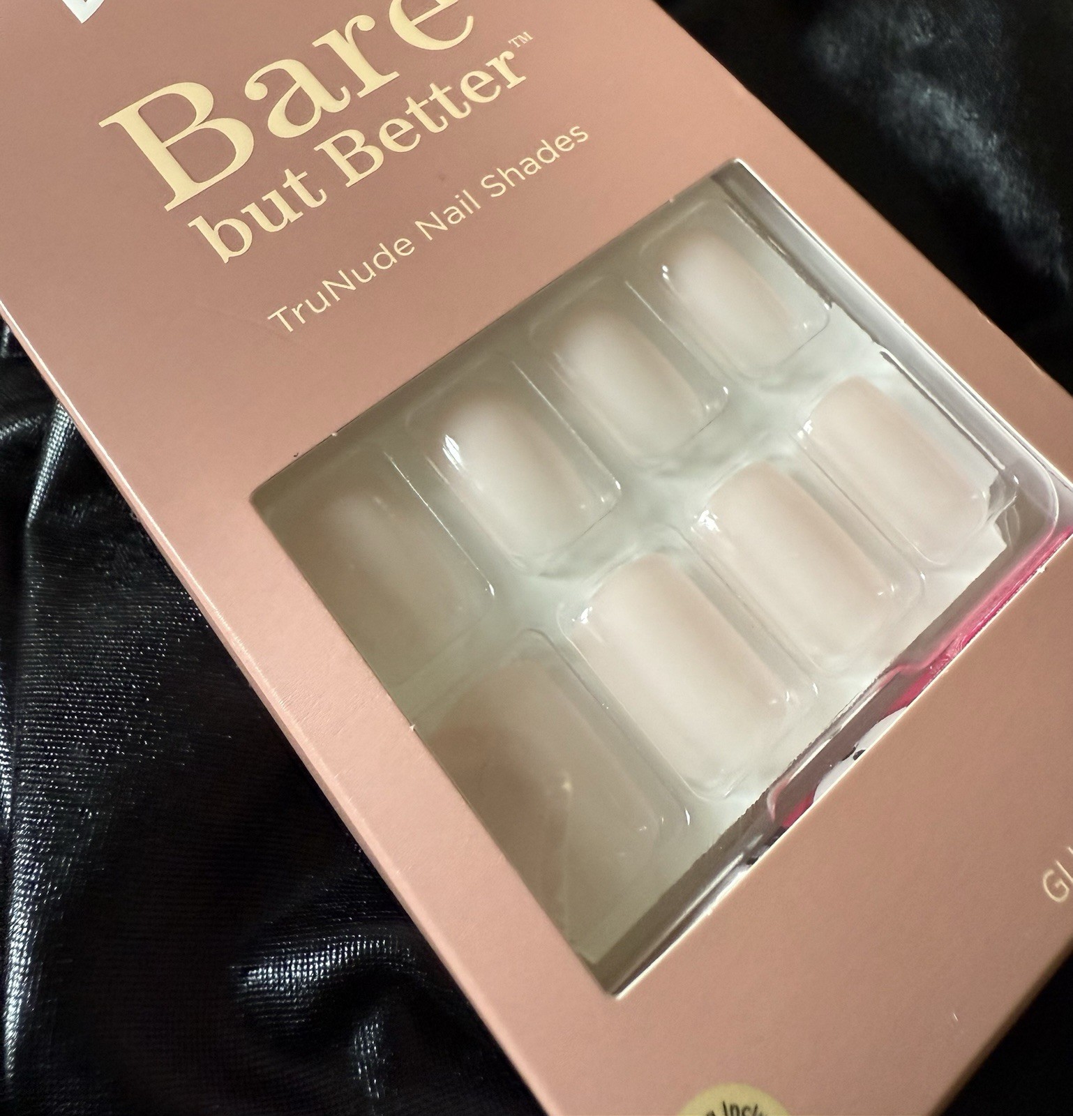 Kiss Press On Nails, Bare but Better TruNude~Includes Free Gifts💝