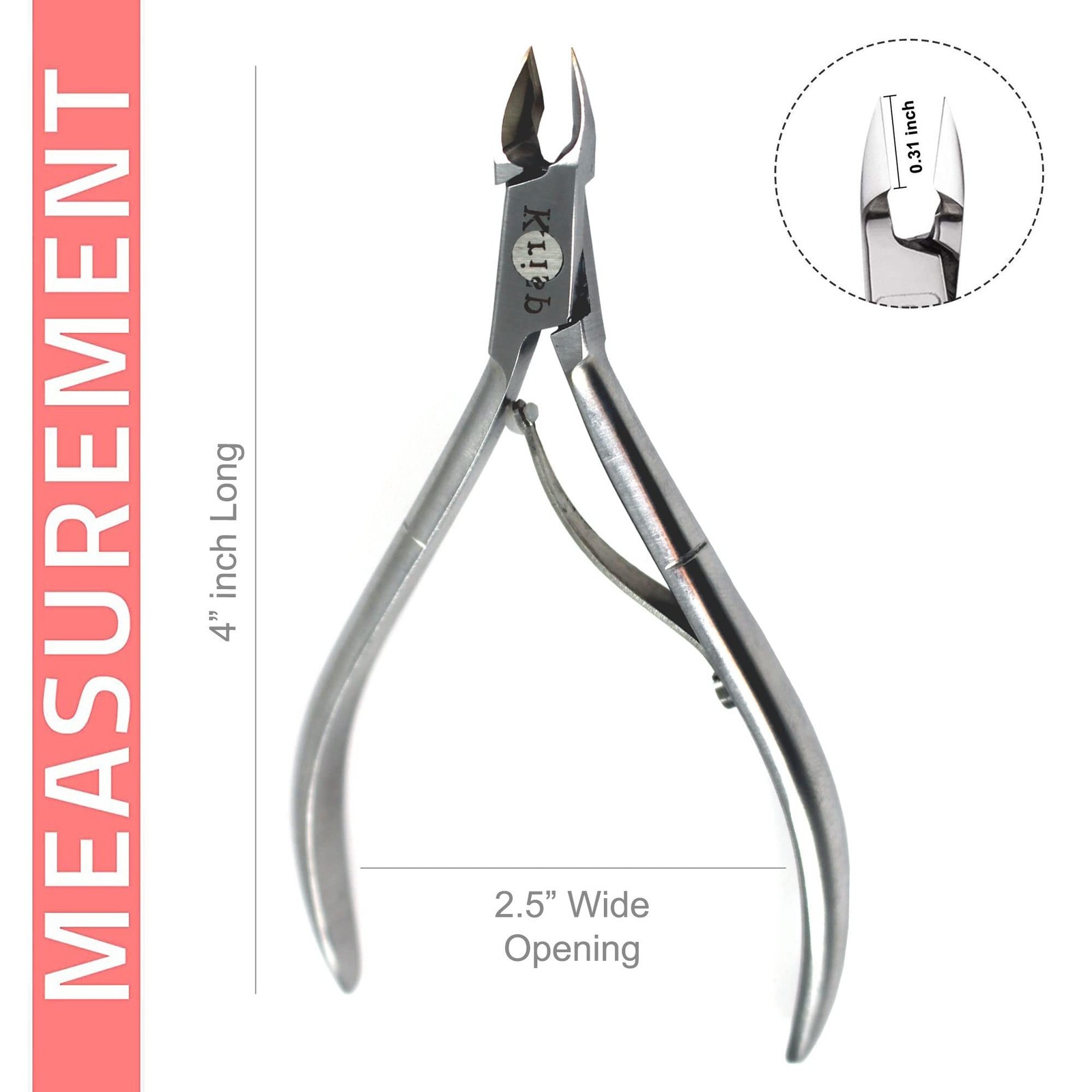 Cuticle Trimmer – Professional Nail Cuticle Nippers Cuticle Pusher Cuticle Cu…