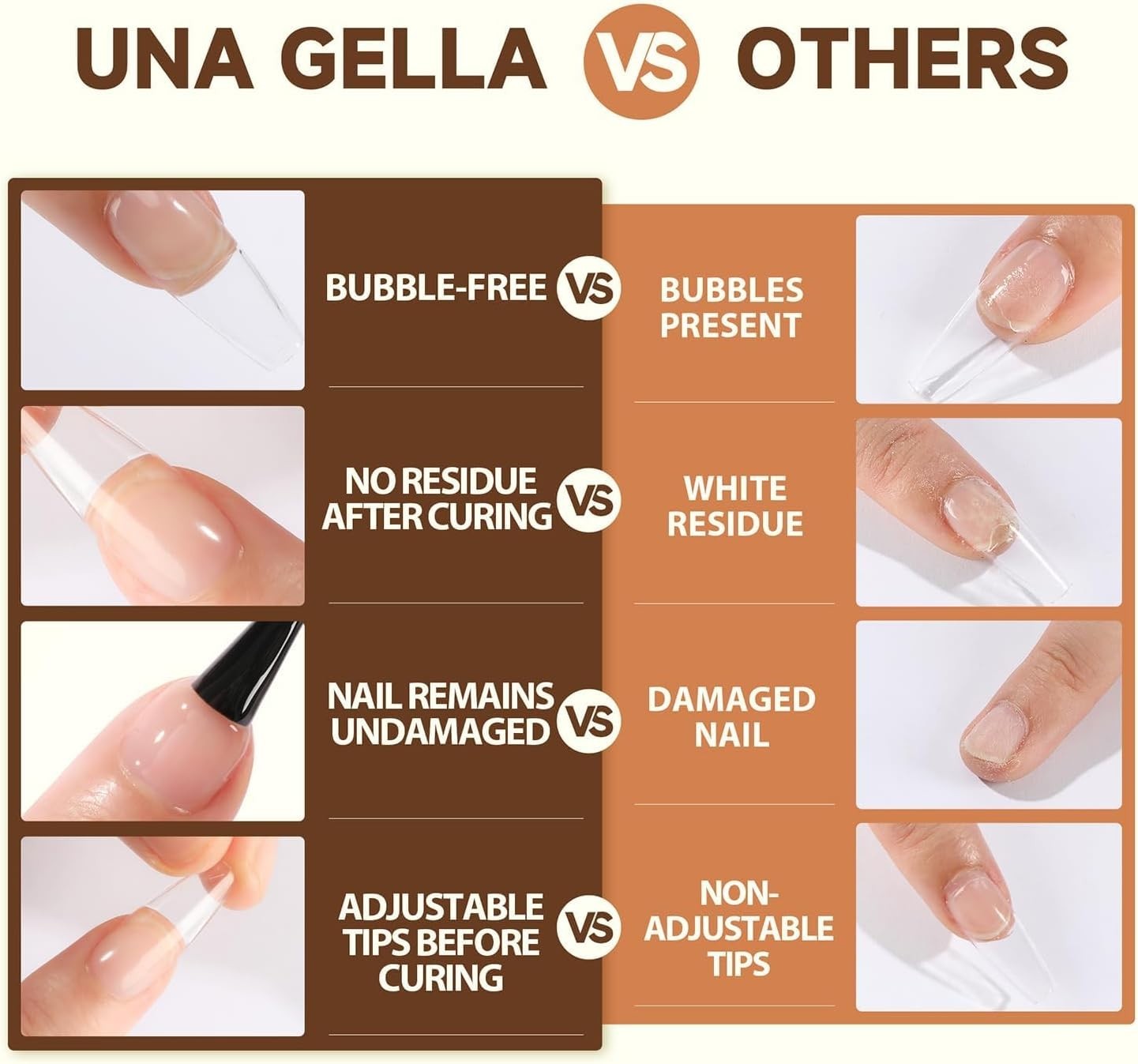 6-in-1 Gel Nail Glue 15ml – Long-Lasting Adhesion for Stunning Results