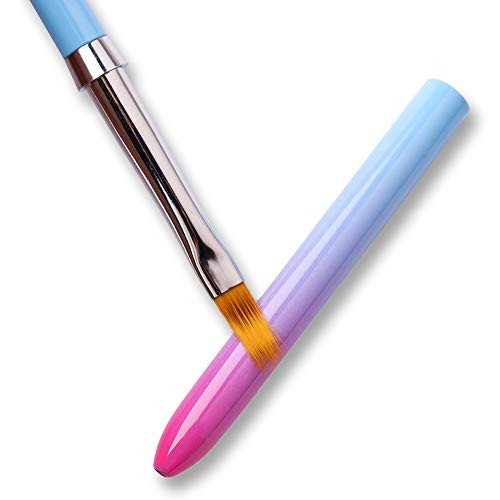 1Pc Acrylic Nail Ombre Brush Kolinsky Gradient Design Handle UV Gel Polish