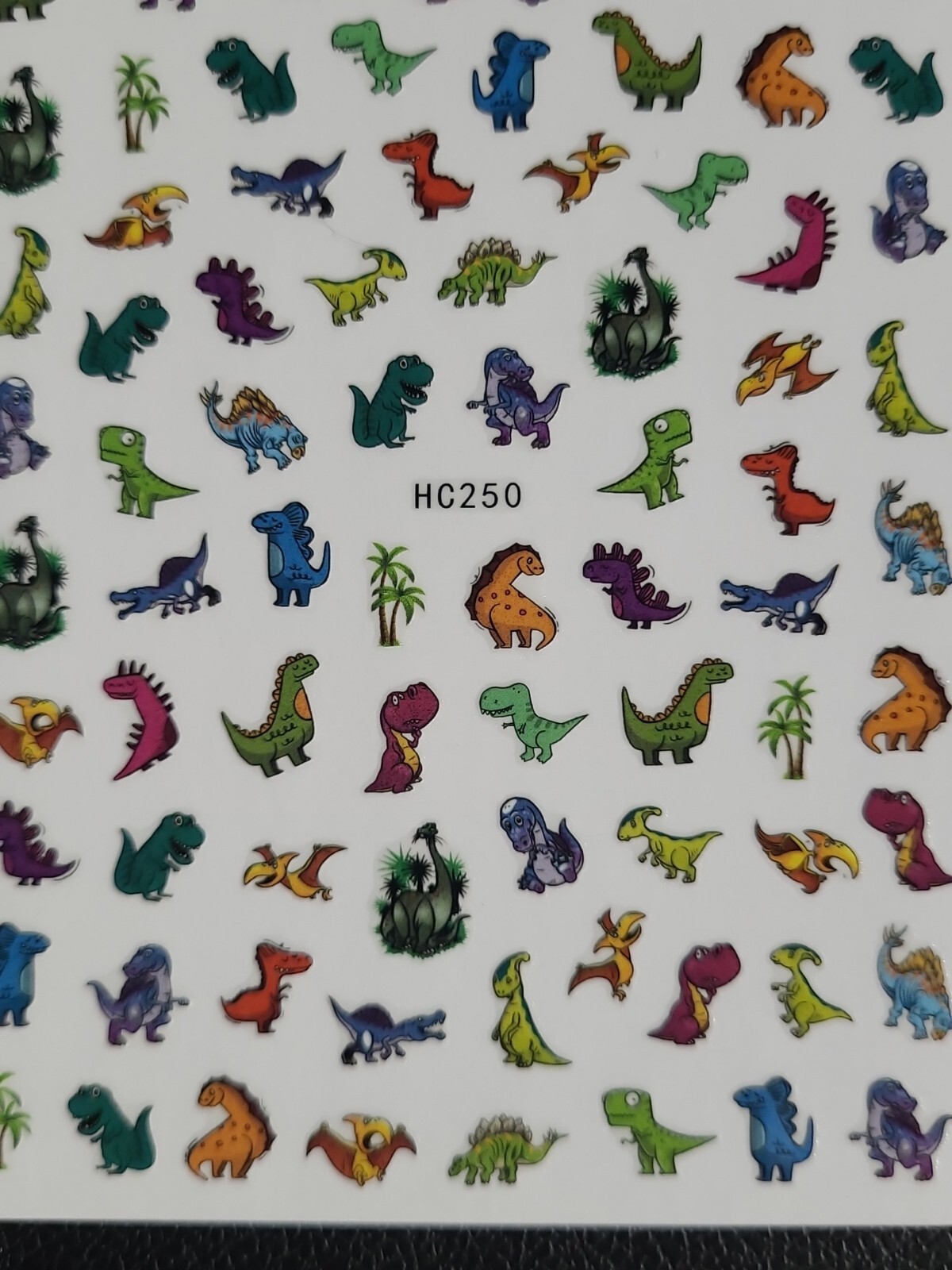 Dinosaurs Nail Sticker Decals