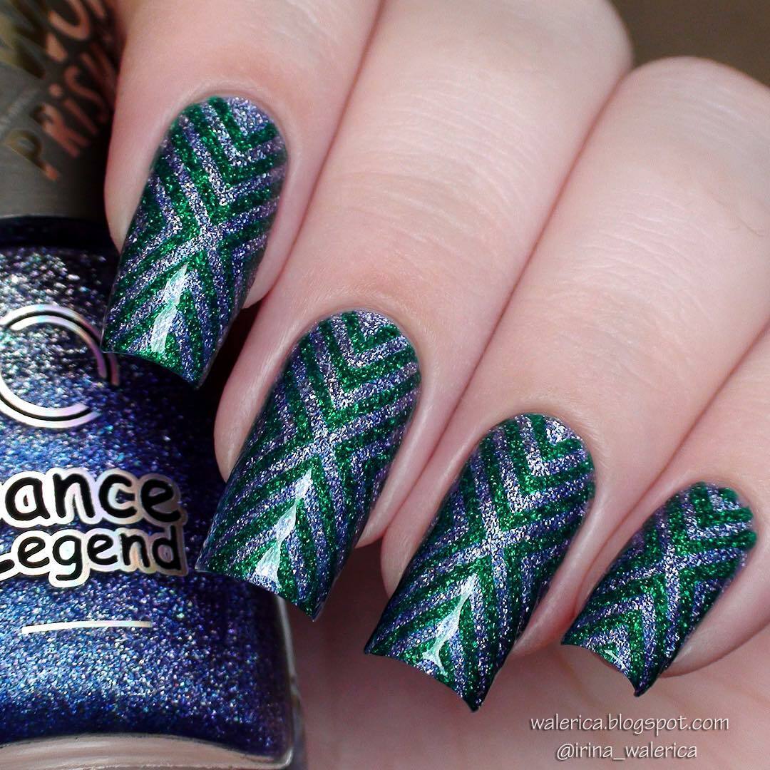 X-pattern stencils for nails, nail stickers, nail art, nail vinyls