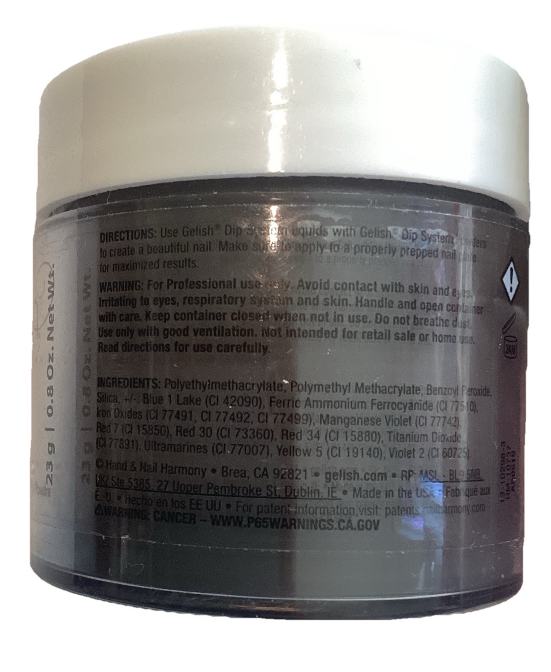 Gelish Dip Powder Essentials Pro Nail Art 23g/0.8oz Sweater Weather UNSEALED
