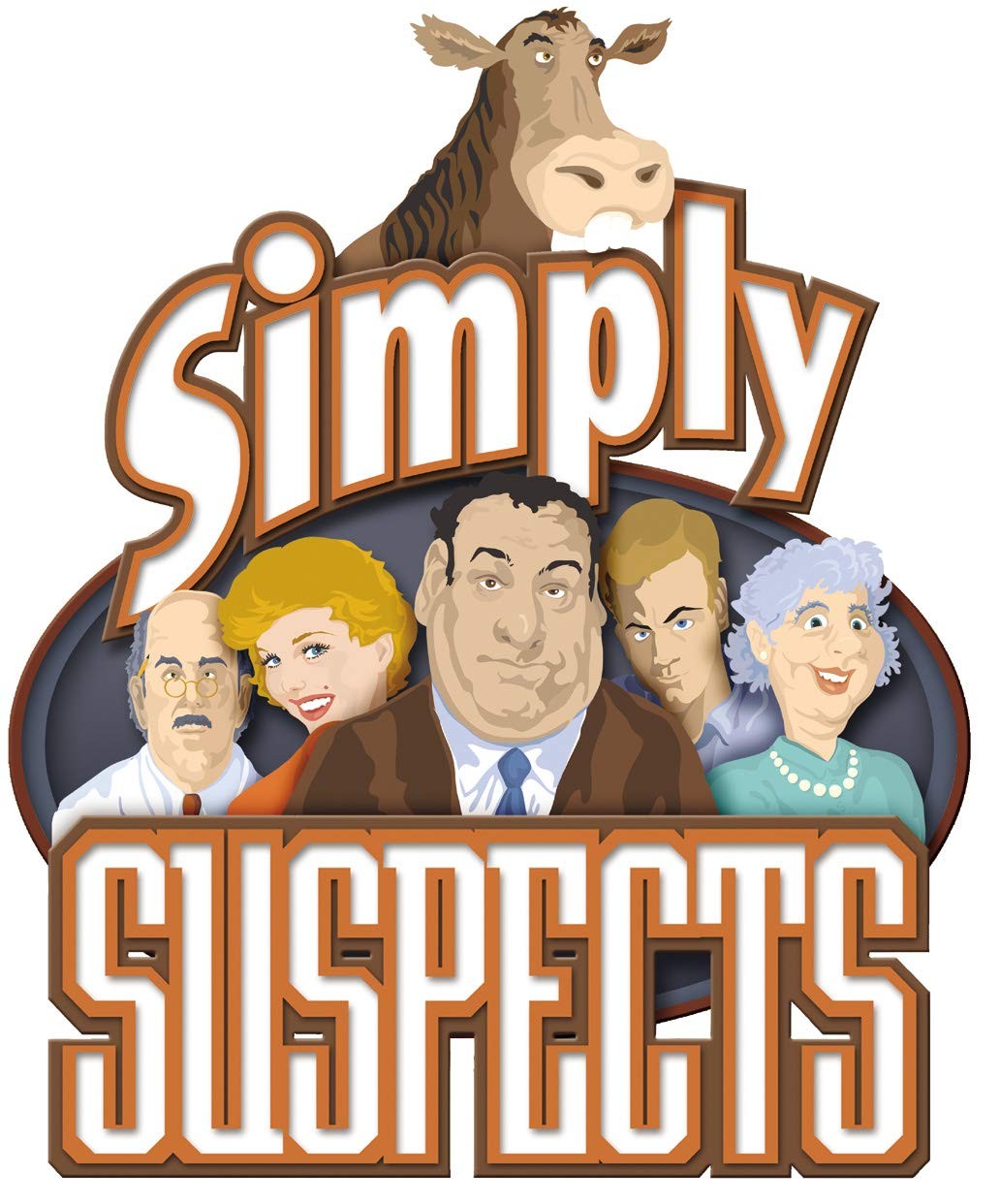 Simply Suspects – The Game of Suspicion & Betrayal – Medium, Multicolor
