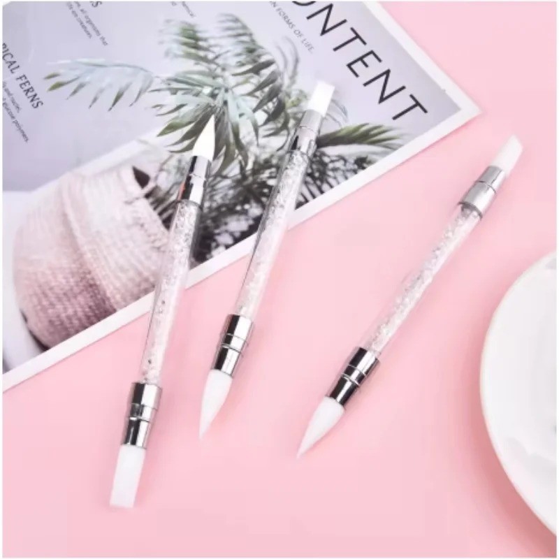 Sculpting Brush – Double Head Nail Art Tool – Professional Manicure Set