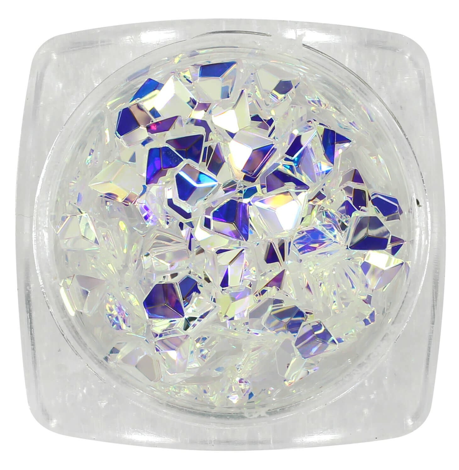METALLIC FLAKES NAIL DECORATIONS Mia Secret Nail Art Design CH-45