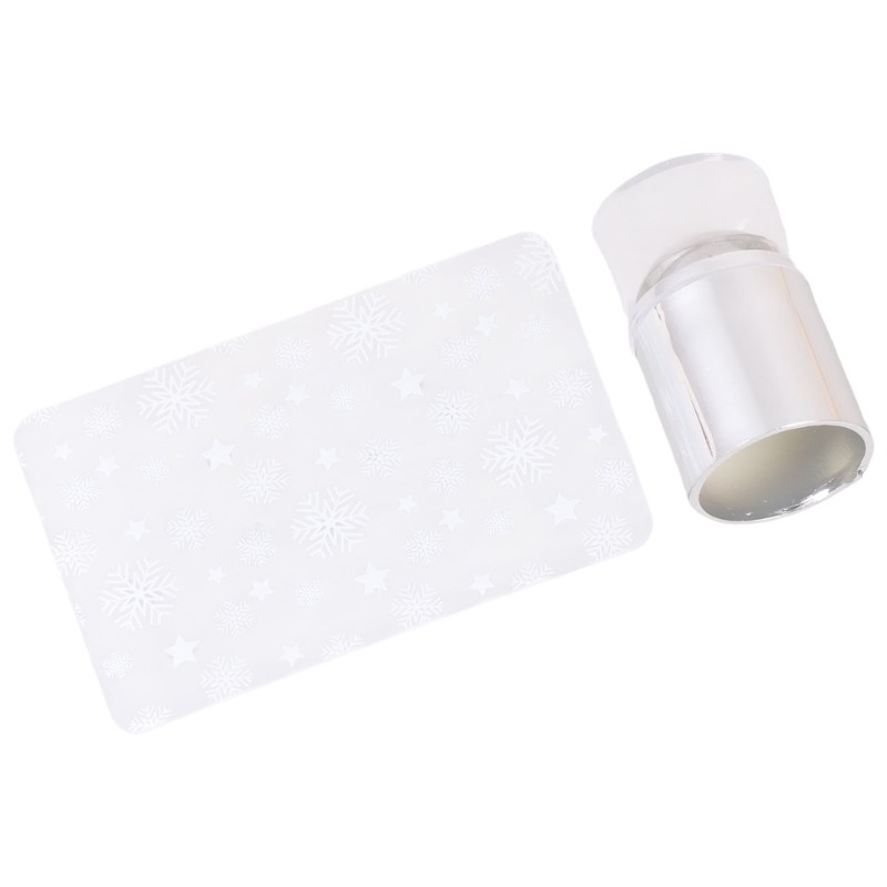 Portable Silicone Transparent Nail Stamp Set With Multiple Designs And Material