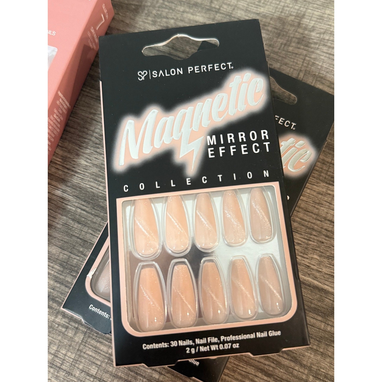 (10 Packs) Press On Nail Bundle – Light Colors, Cateye, Nude, Pink – NEW