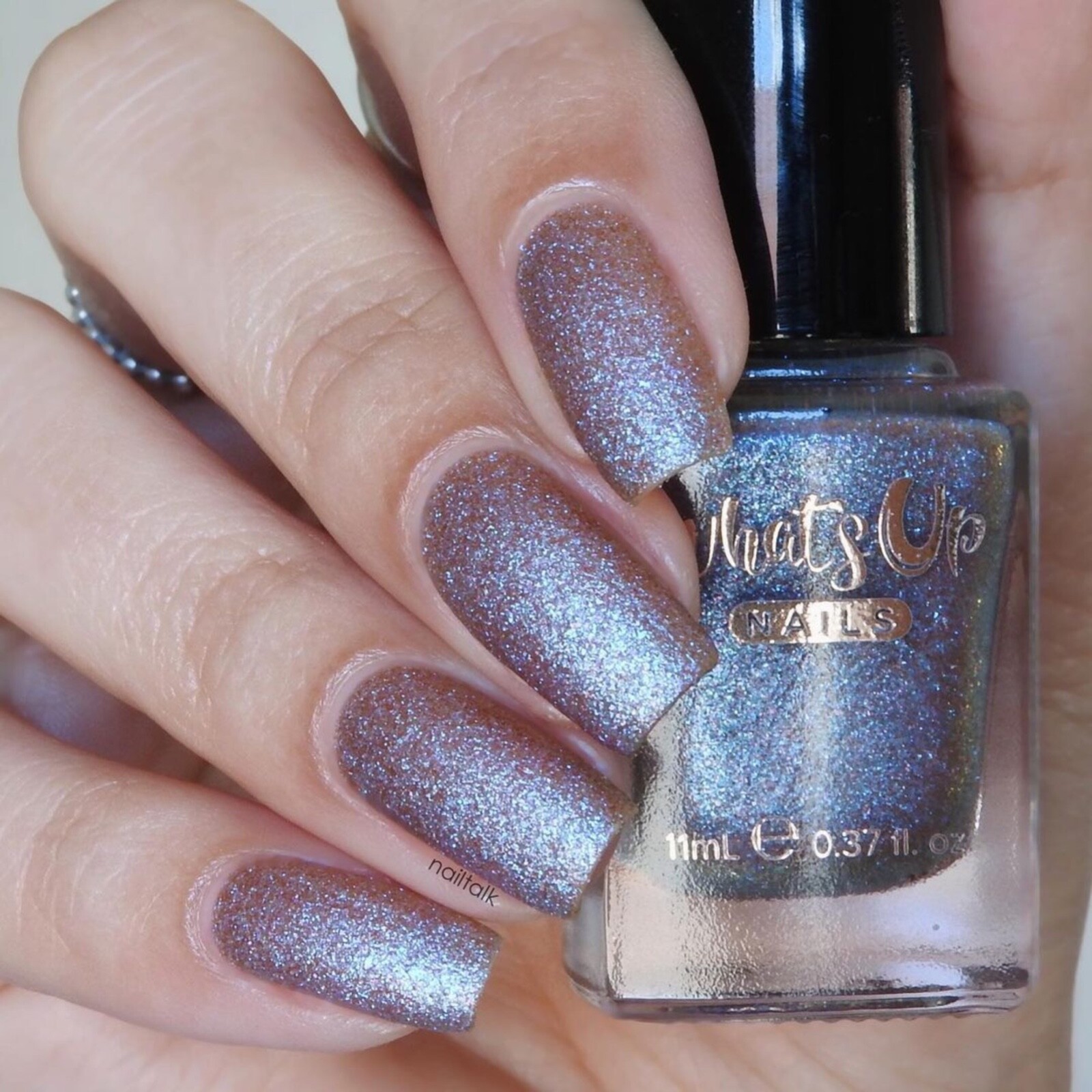 Crystal Nail Polish (Purple Base Blue to Pink Duochrome Shimmer) for Nail Art
