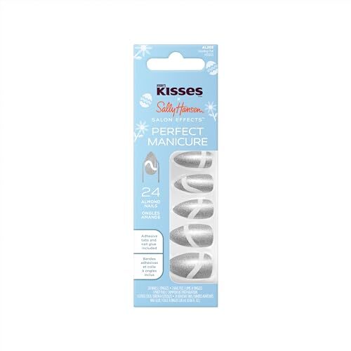 Sally Hansen Salon Effect Perfect Manicure x Hershey’s Kisses Handing Out Kisses