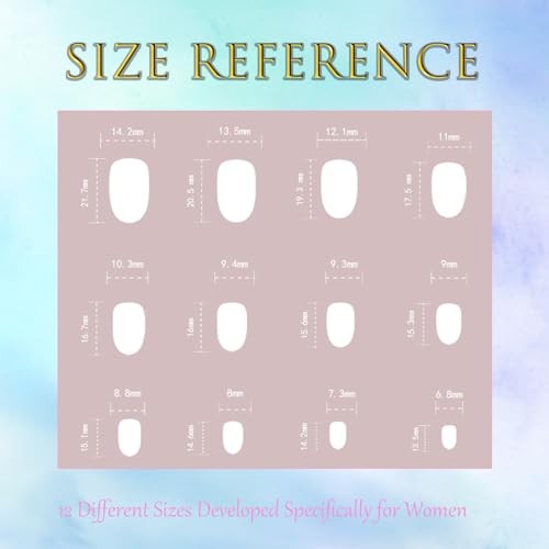 Press on Nails Short Oval Acrylic Nails Press ons Fake Nails with Cat Eyes Grey