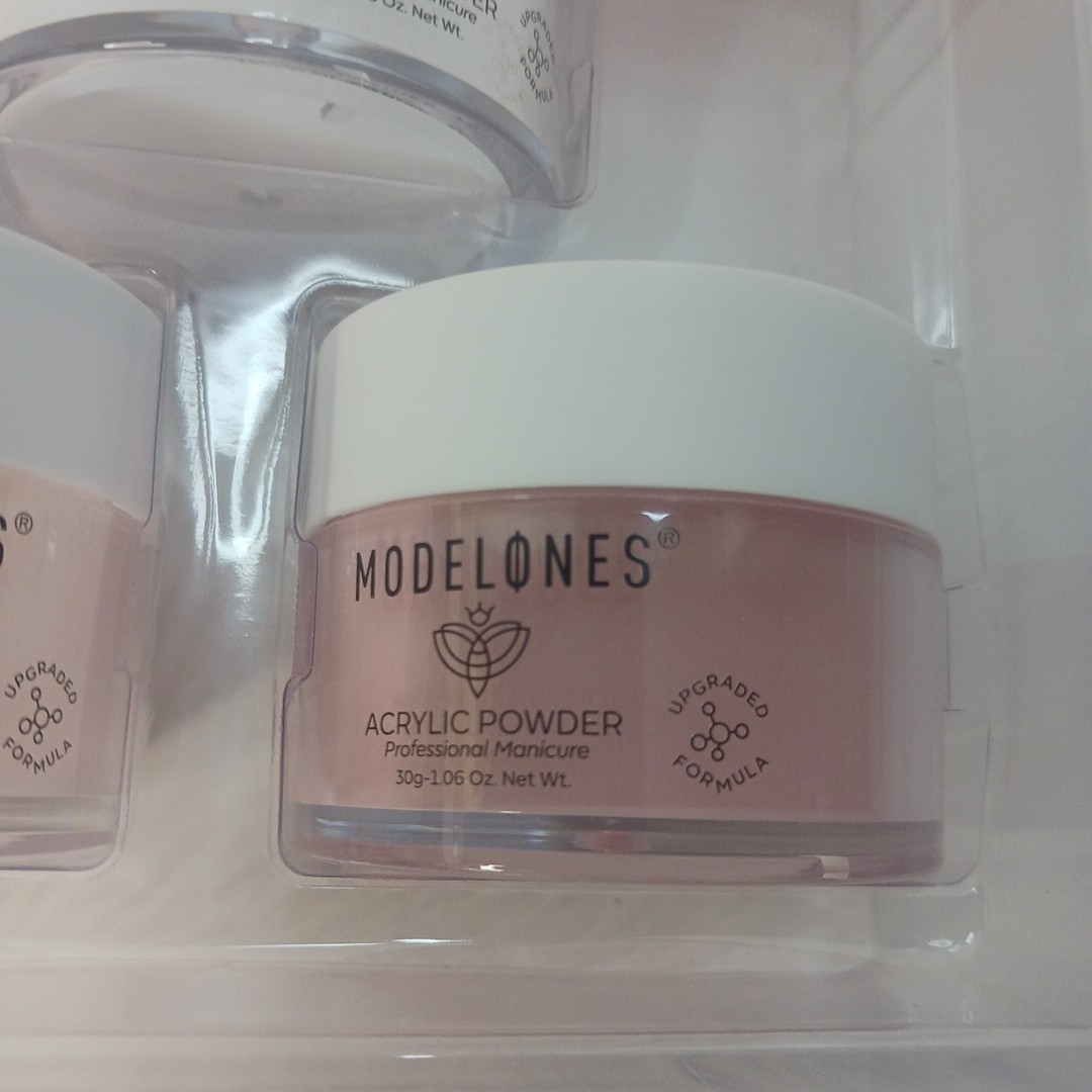 3 Pc Modelones Acrylic Powder Colors 1.06 Oz Each New In Box