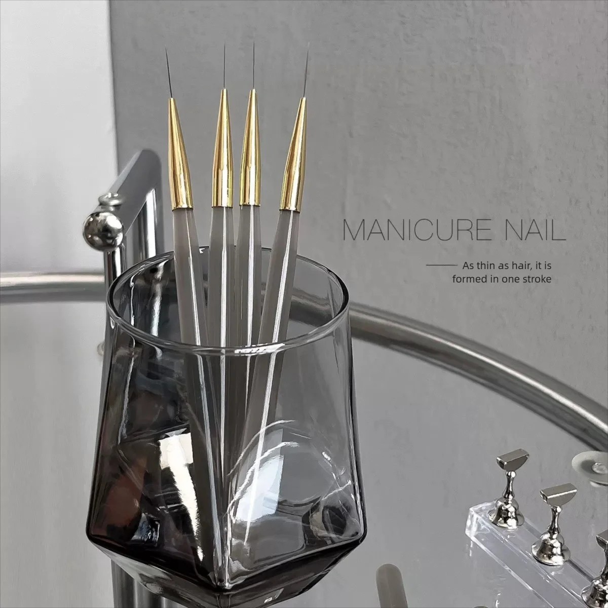 Professional Nail Art Liner Brushes Set Fine Line Nail Brush