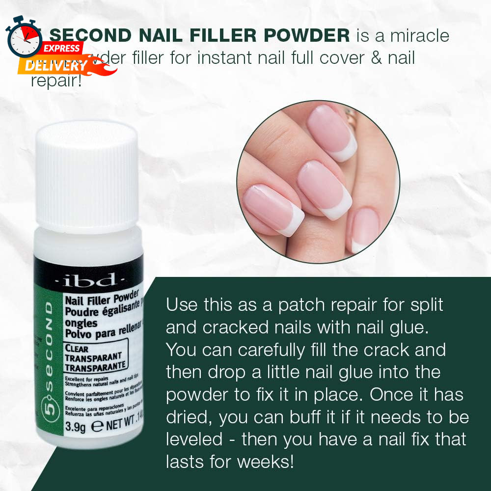 IBD 5 Second Nail Filler Powder