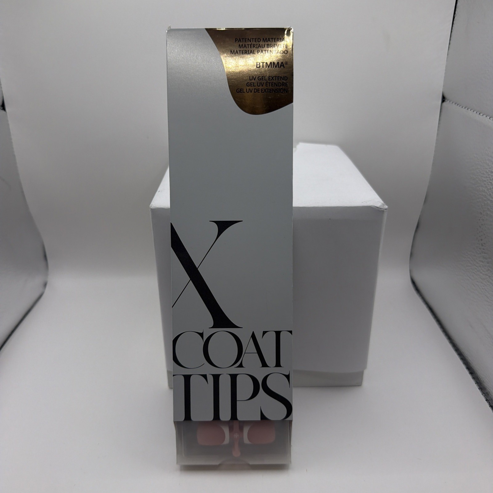 X Coat Tips Patented Material BTMMA Uv Gel Extend K