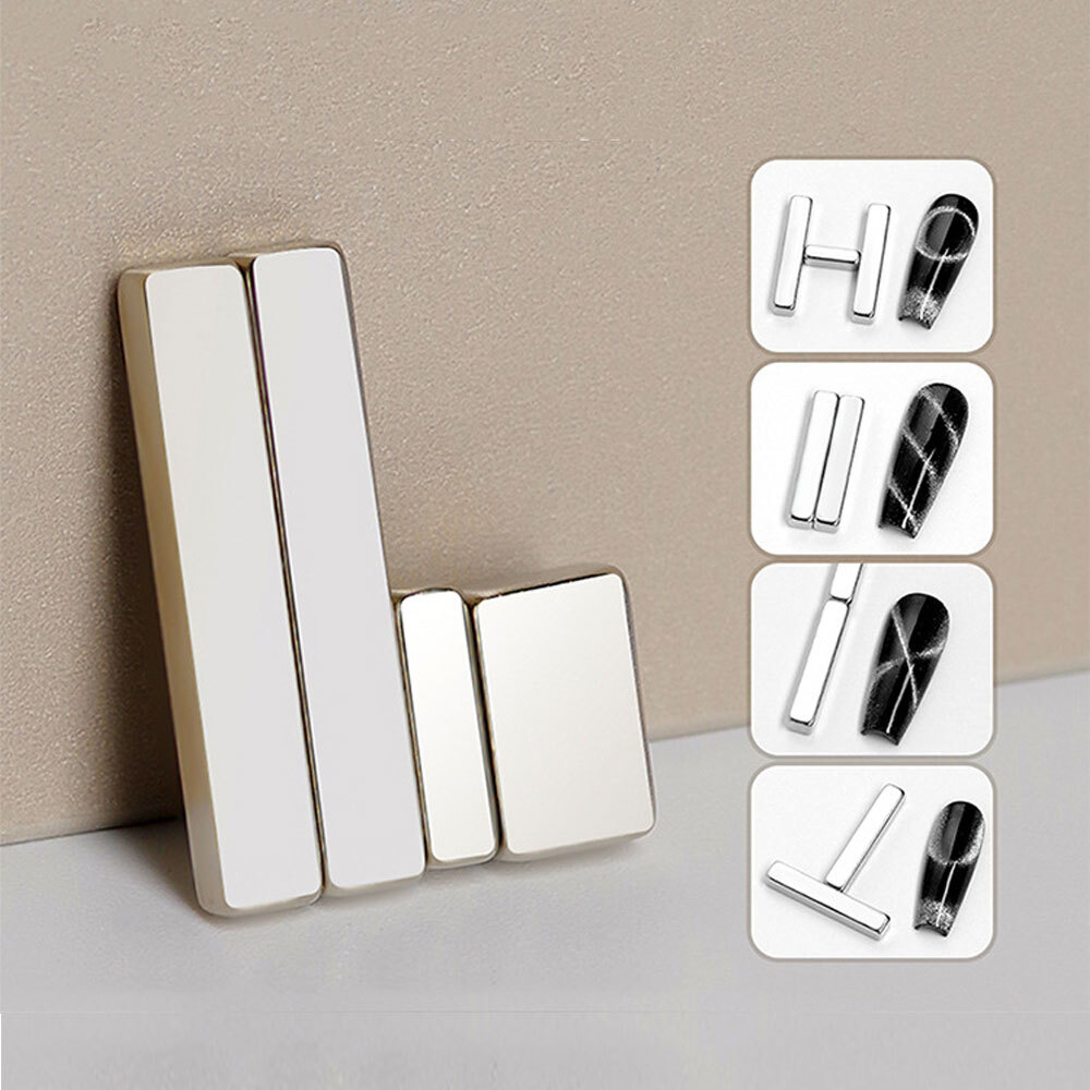 1set Nail Magnet Cat Eyes Nail Magnet Set for Manicure Double-head Stick DIY