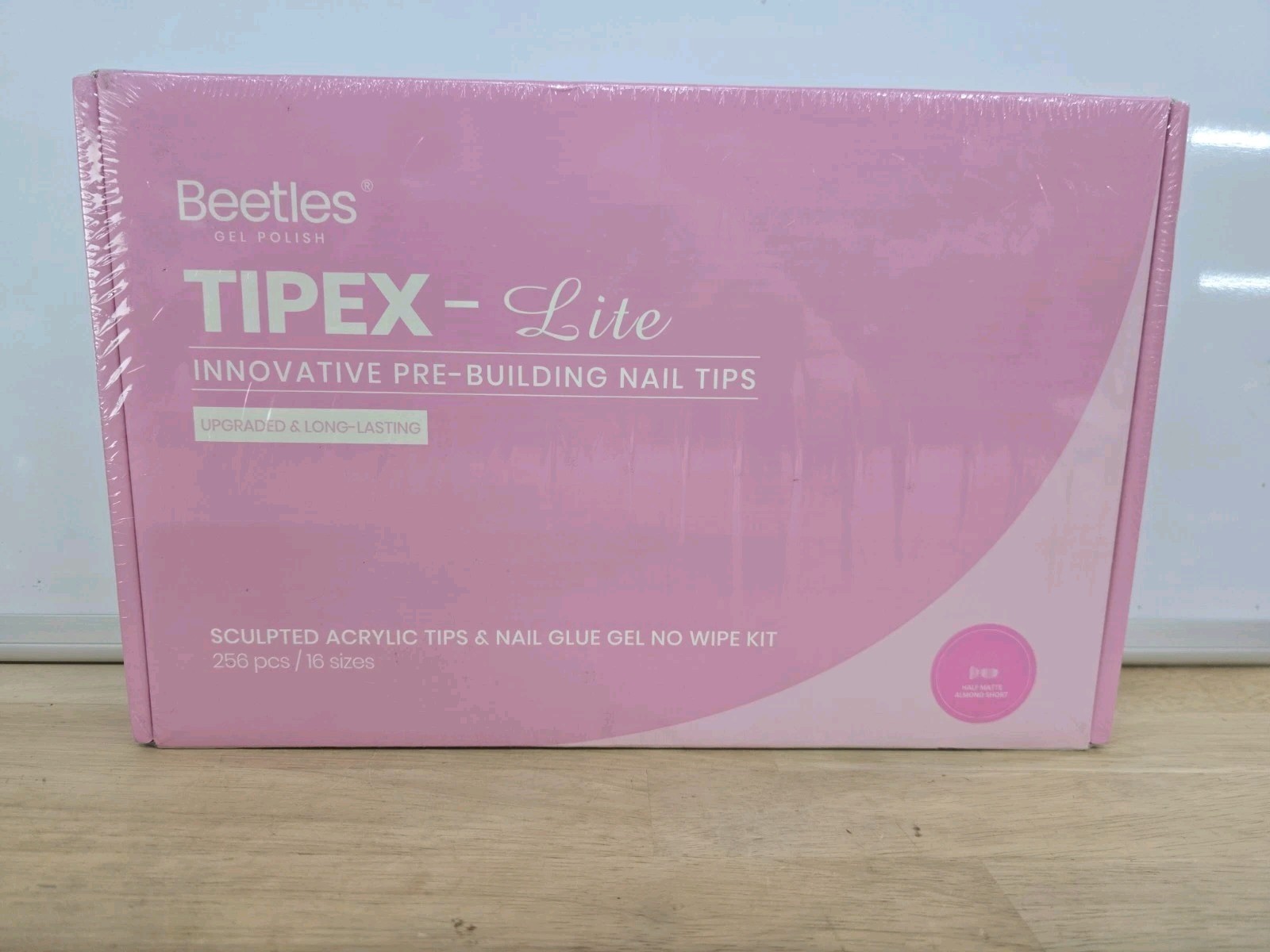 Beetles Gel Polish Tipex Lite Sculpted Acrylic Tips 256 pcs / 16 Sizes