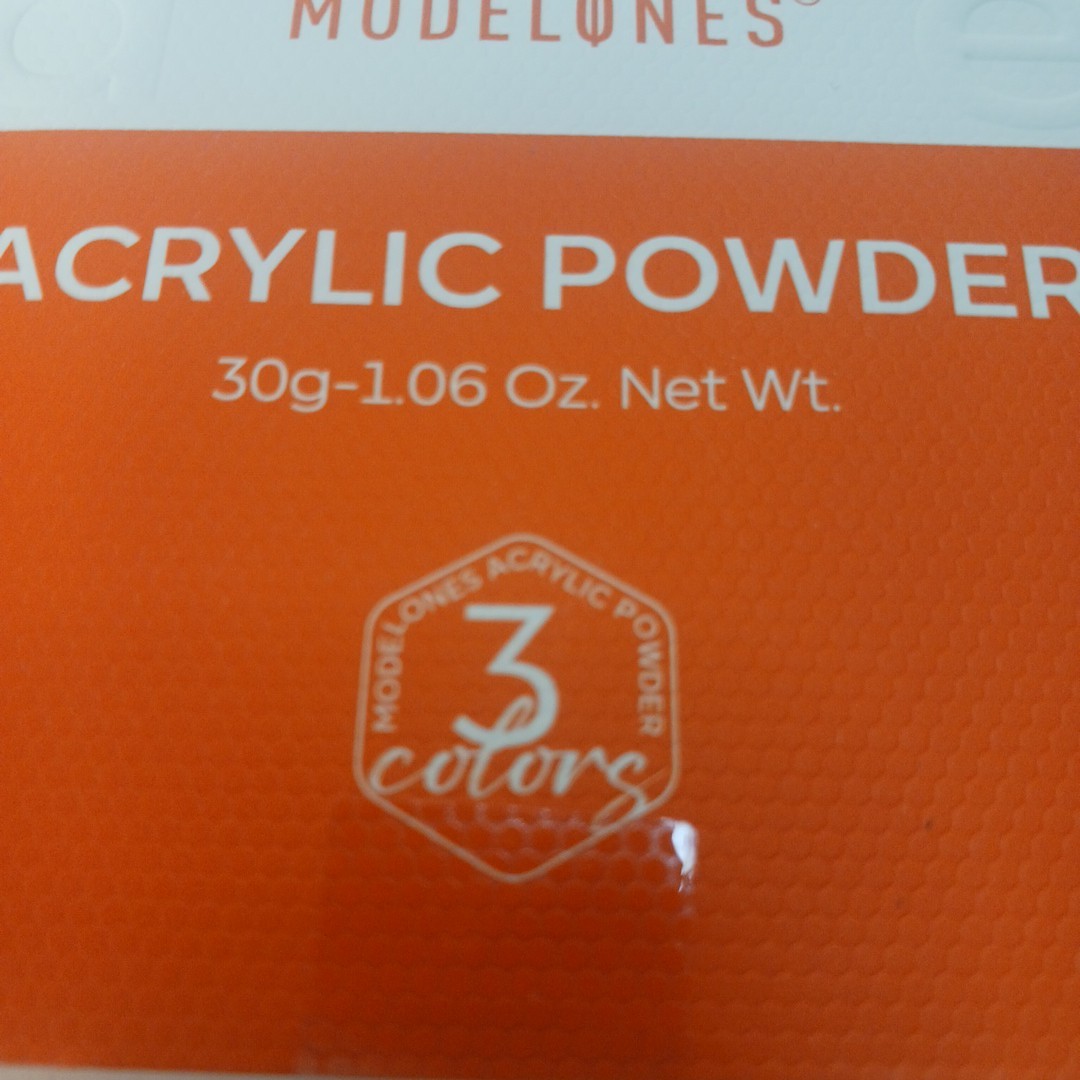 3 Pc Modelones Acrylic Powder Colors 1.06 Oz Each New In Box