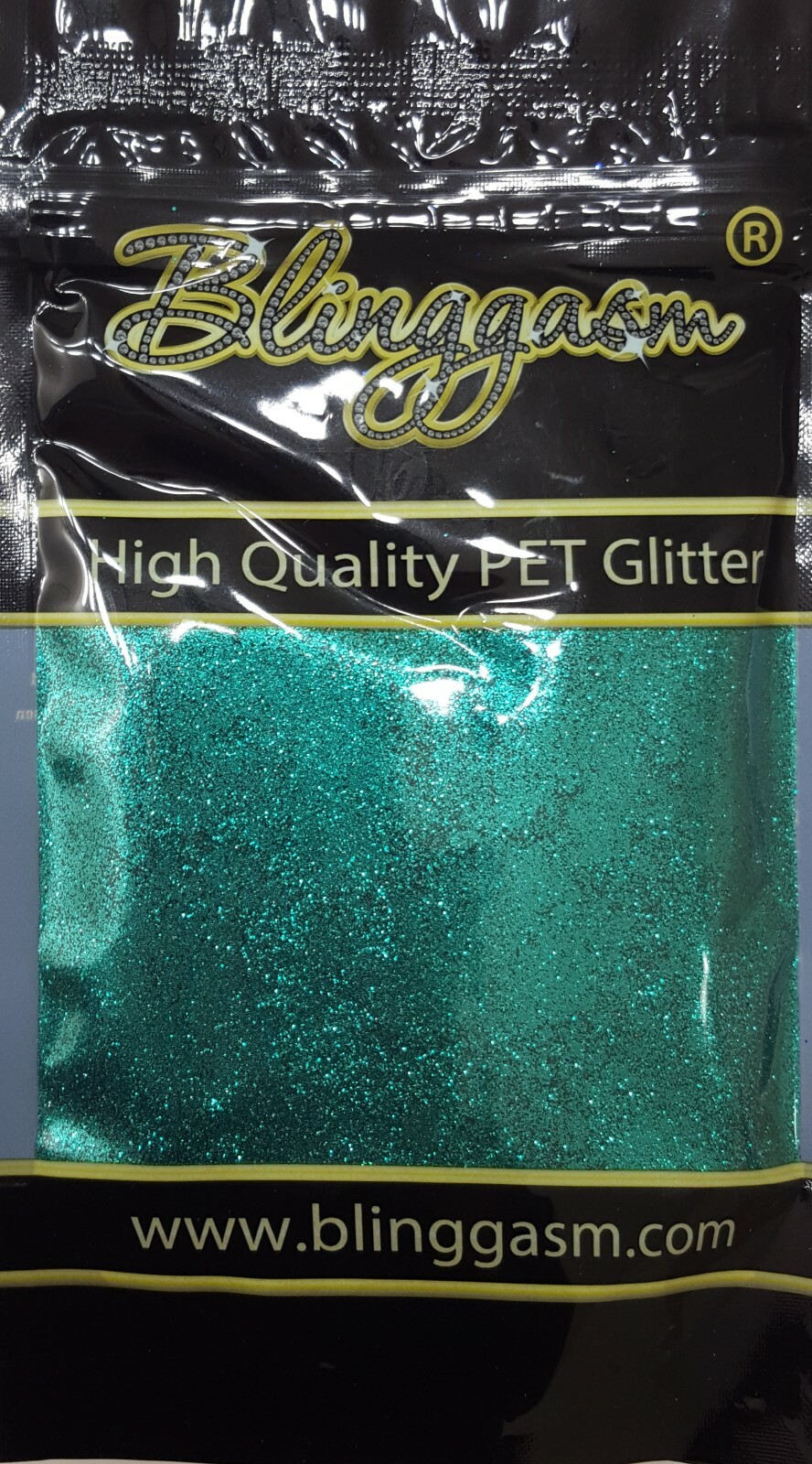 METALLIC SOLVENT RESISTANT GLITTER 3.5 OZ BY WEIGHT #39 B0700 EMERALD BLUE