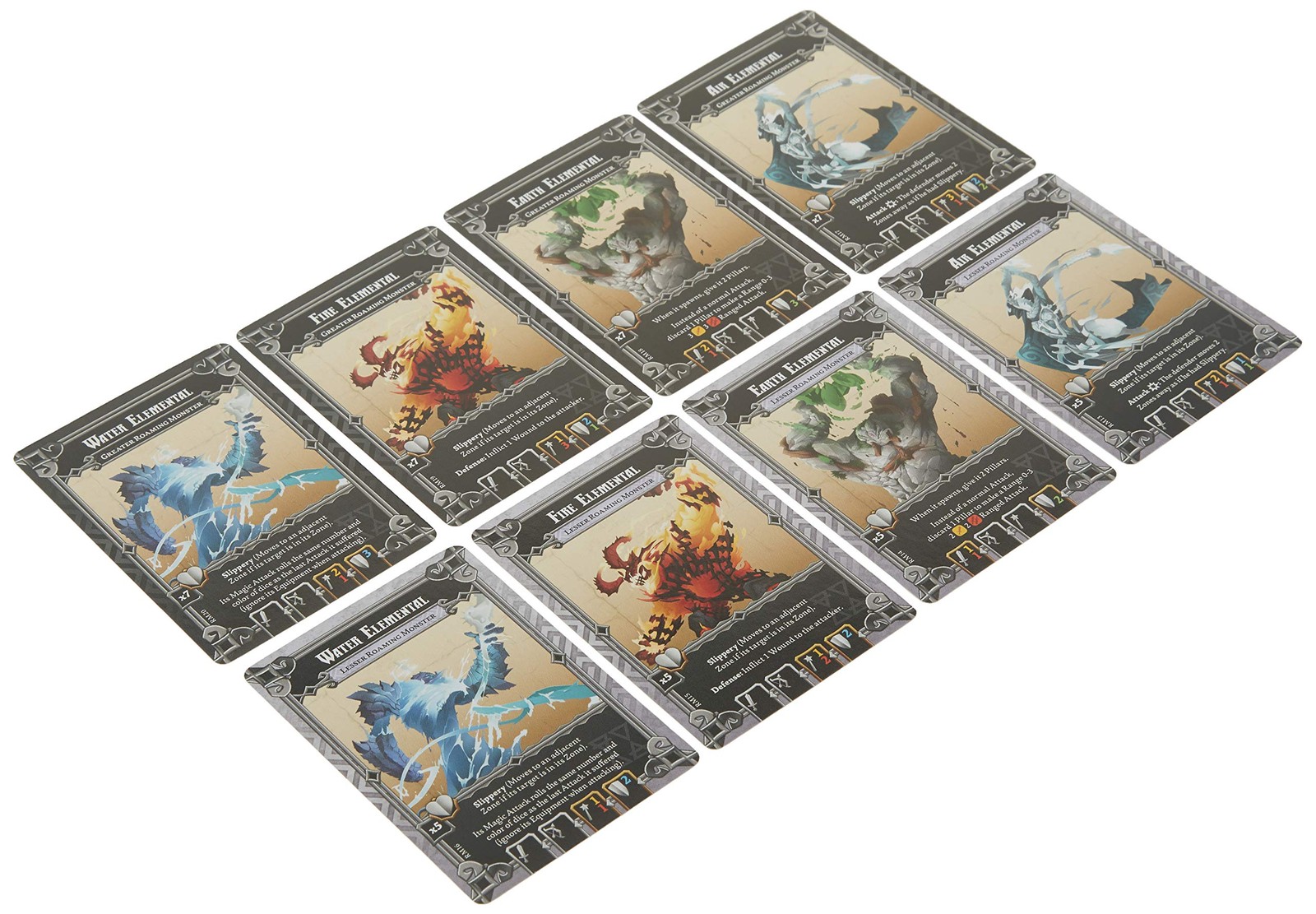 CMON Massive Darkness: Elementals, Multi-Color Small to Medium, Multi-color