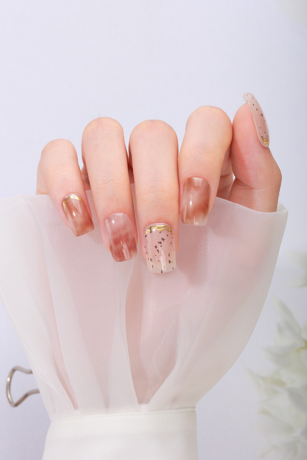 Full Size Nail Wraps Stickers Polish Toe Manicure Art polish strip 3D Decal New