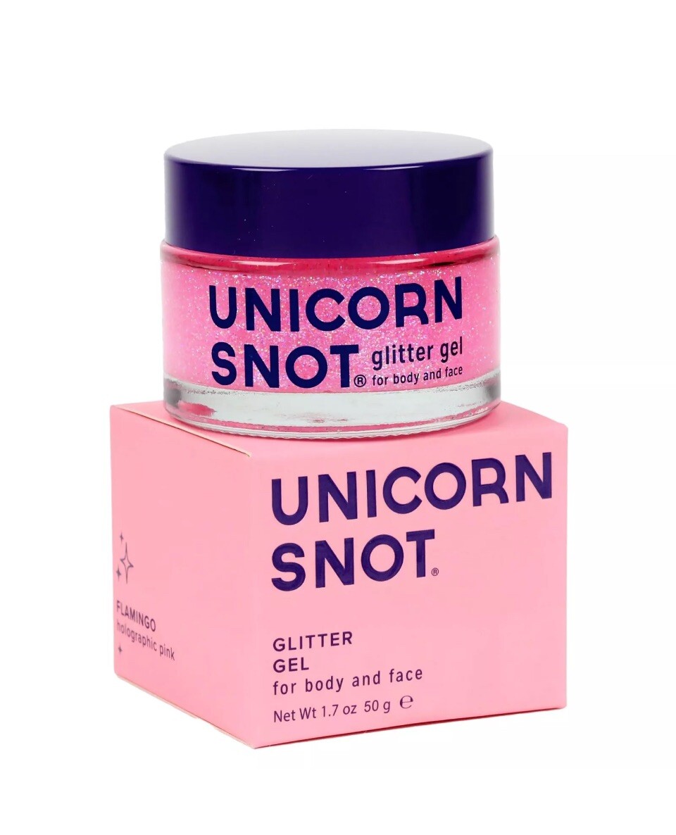 Unicorn Snot Face & Body Glitter Gel – Cosmetic-Grade Holographic Glitter