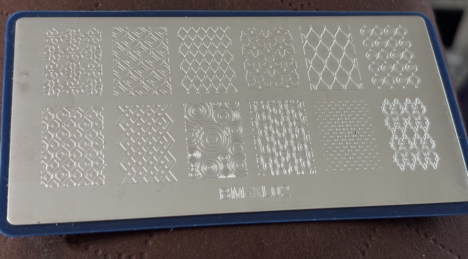 Bundle Monster Maniology Stamping Plate BM-XL02 Abstract Patterns New Rare