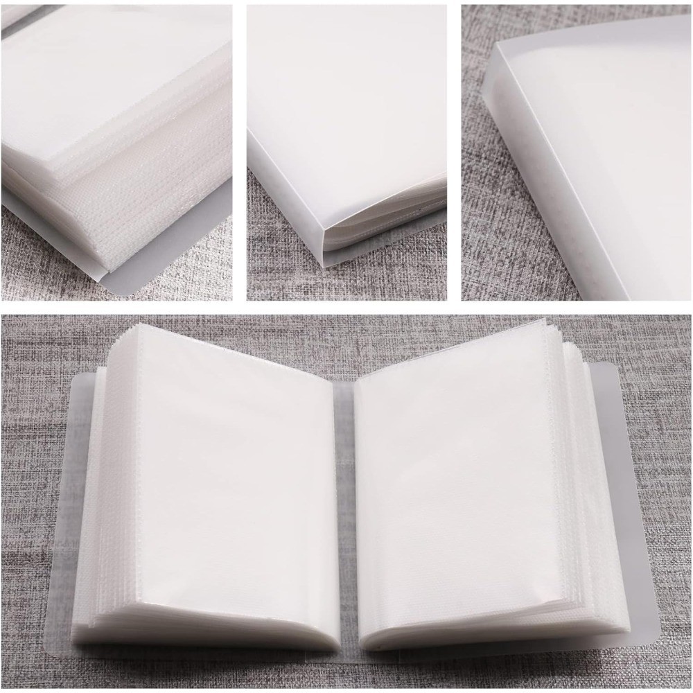 Nail Art Stickers Organizer Storage Book Binder with 100 Slots for Displaying