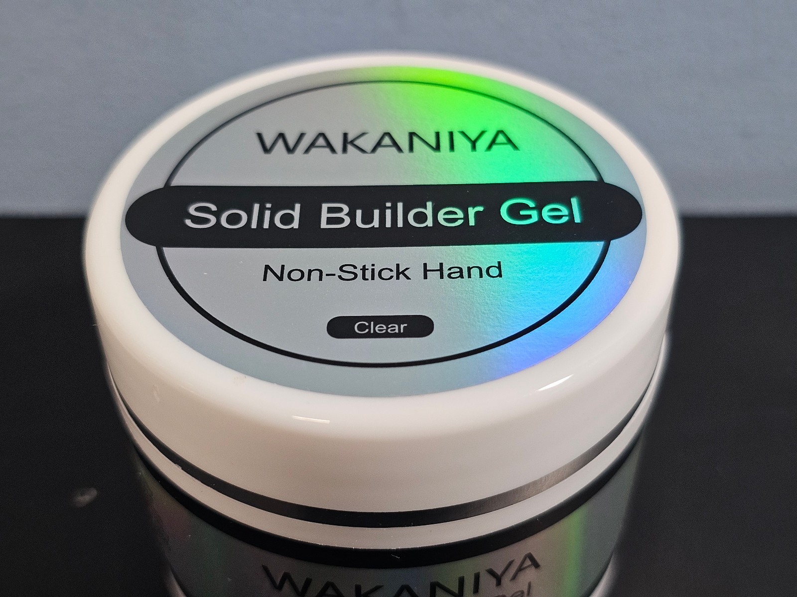 Wakaniya Solid Builder Gel Non-Stick Hand Clear Nail Art 1.76 oz – New / Sealed!