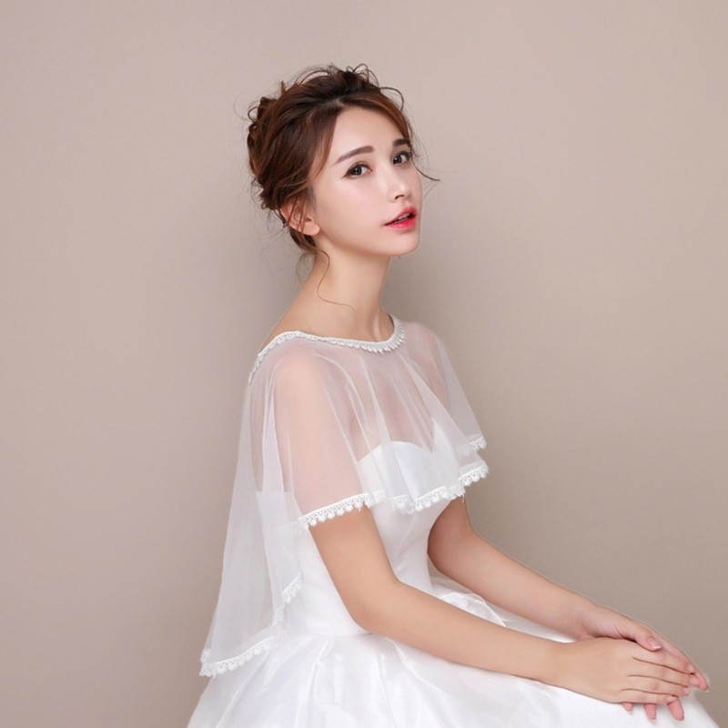 Stylish Lace Cover Up Beautiful Comfortable Shawl Sunscreen Casual Shawl