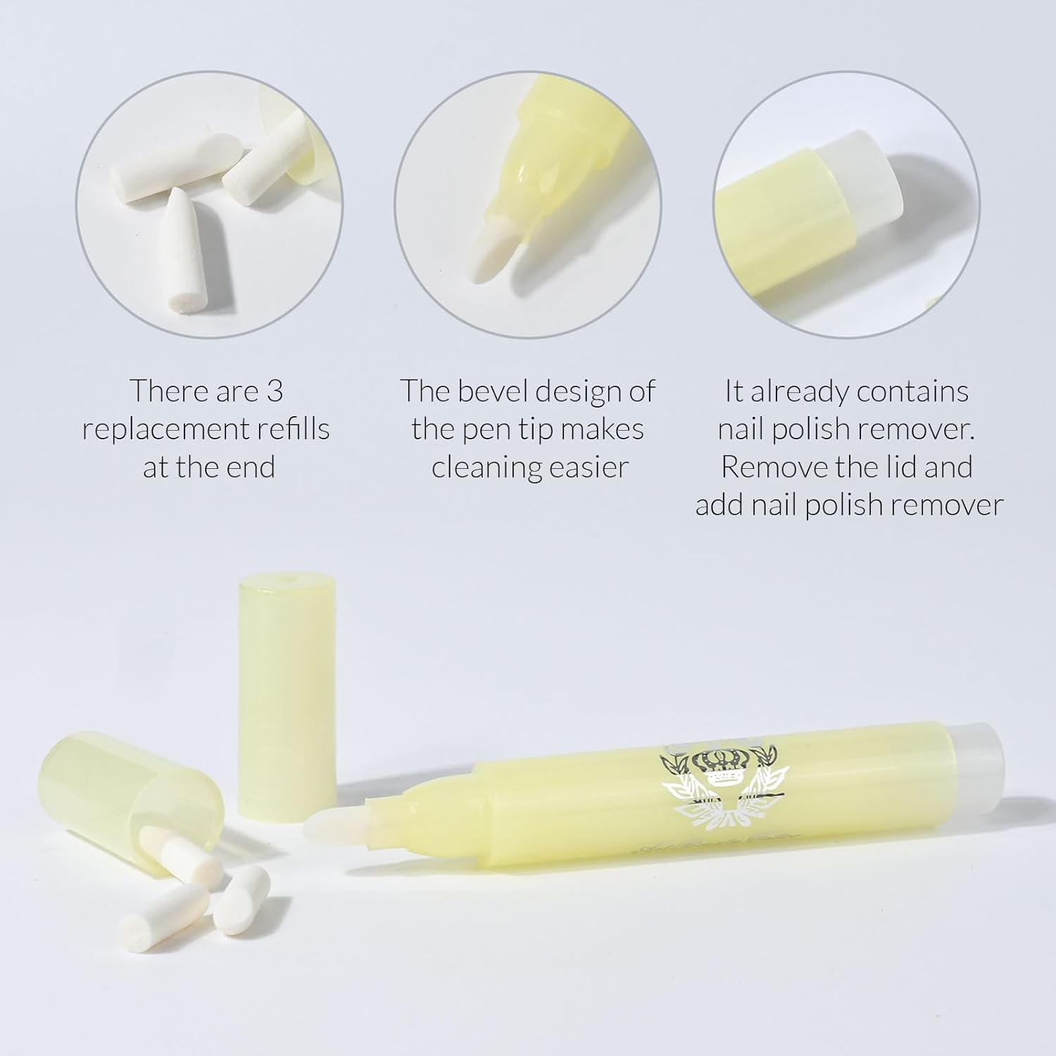 Nail Polish Remover Pen, Nails Glue Corrector Sti, l Polish