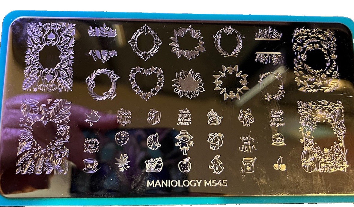 Maniology Nail Stamping Plates – Fall Lot 1