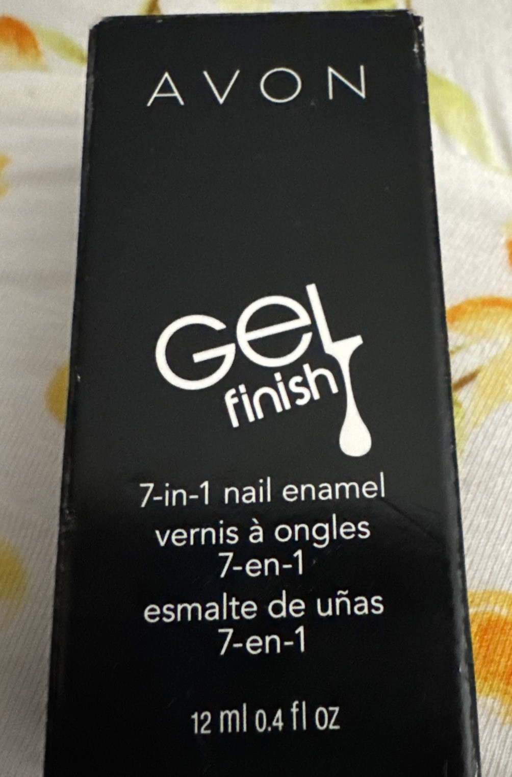 AVON Gel Finish 7-in-1 Nail Enamel ~ GLIMMER ~ NEW in BOX