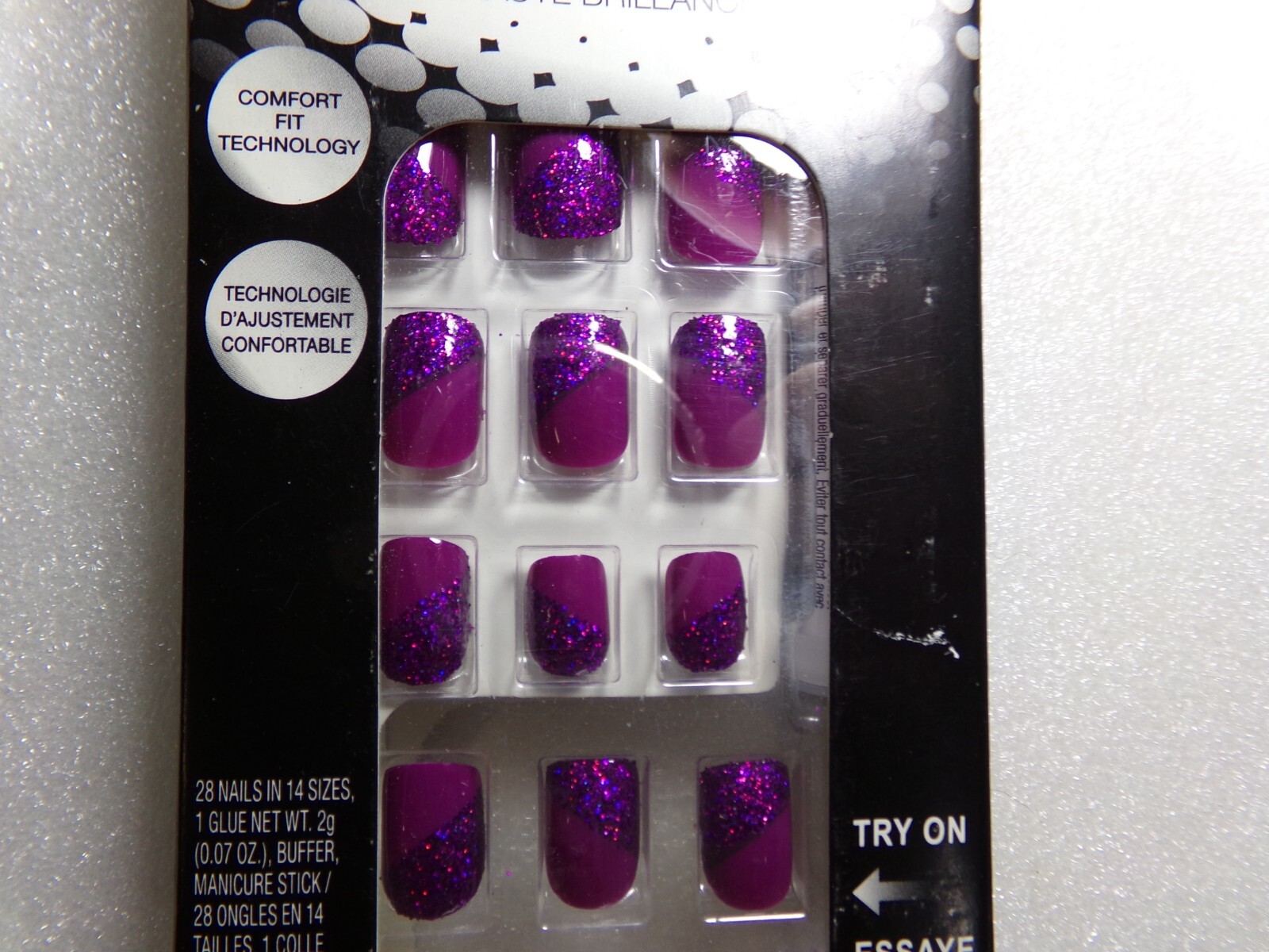 Sensational Salon Nails Manicure Easy Press On False Nails ~ Pick Your Style~NEW