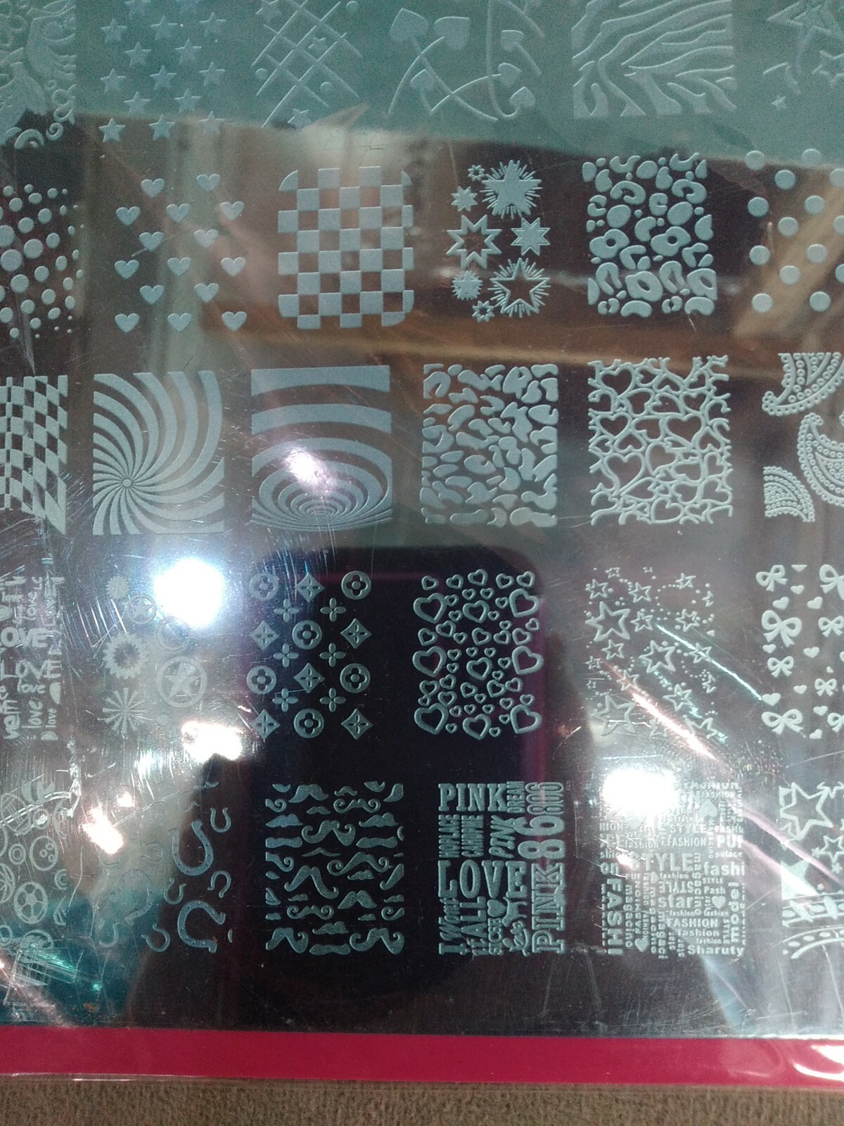 H&A Nail Art Stamp Plate #66 New in pack