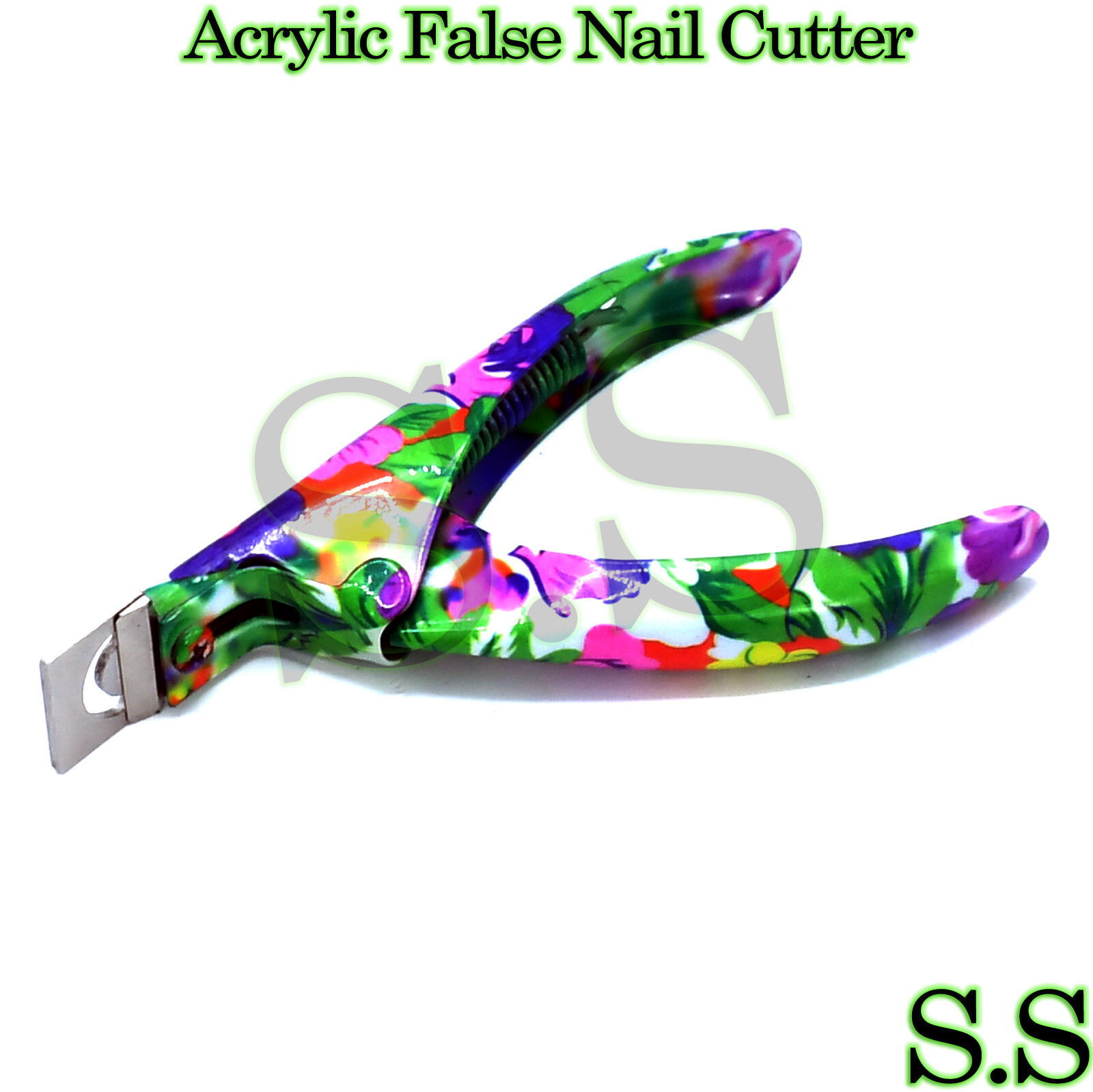 Pro Acrylic False Nail Art Tips Cutter Clipper Paper Coated B-775