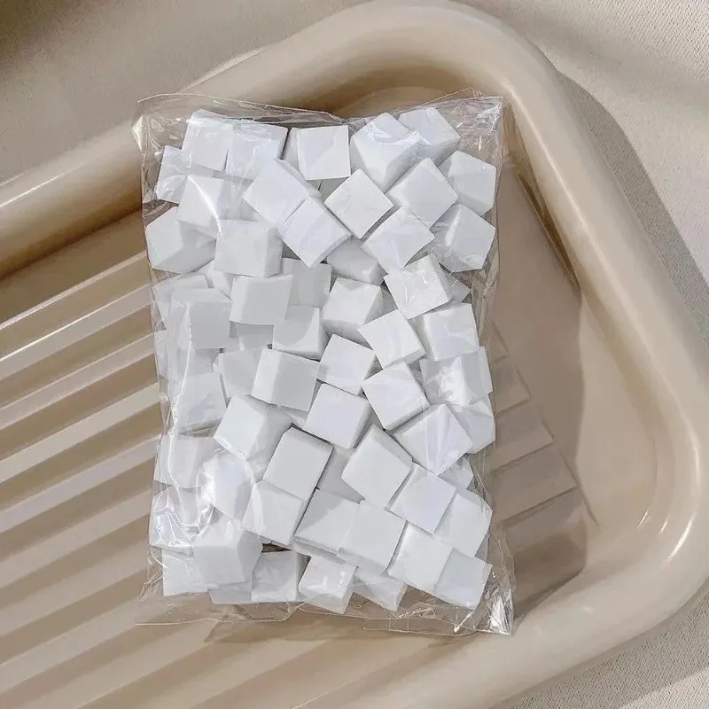 25/50/100Pcs Square Nail Art Sponge Set Gradient Nail Brushes Gel Polish Design