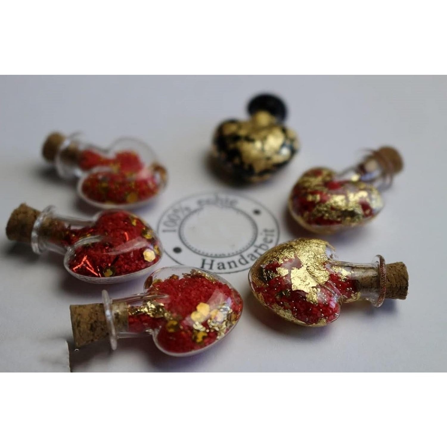 Gold Leaf Flakes for Crafts 10g Metallic Foil for Nail Art and DIY