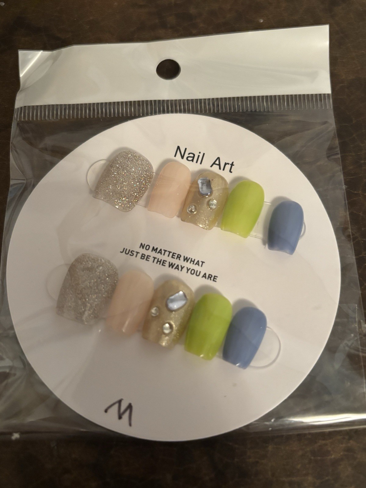 Homemade Assorted Size Medium Press On Nail Lot
