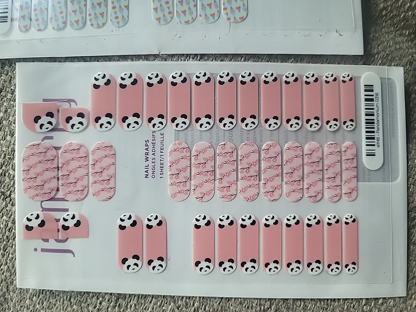 Jamberry Juniors Partials Lot