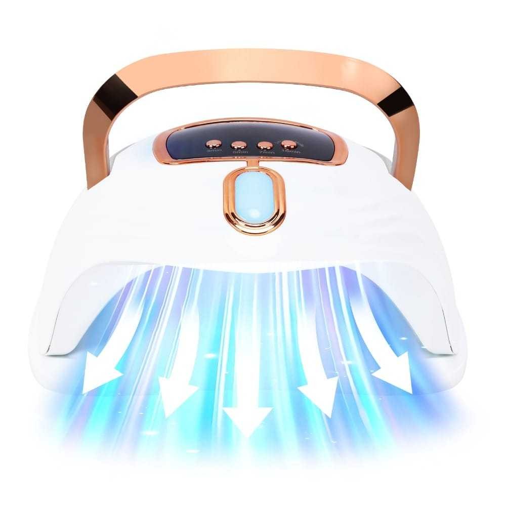 Gold Gel Nail Machine – Professional Device For At-Home Nail Design, Elegant Fin