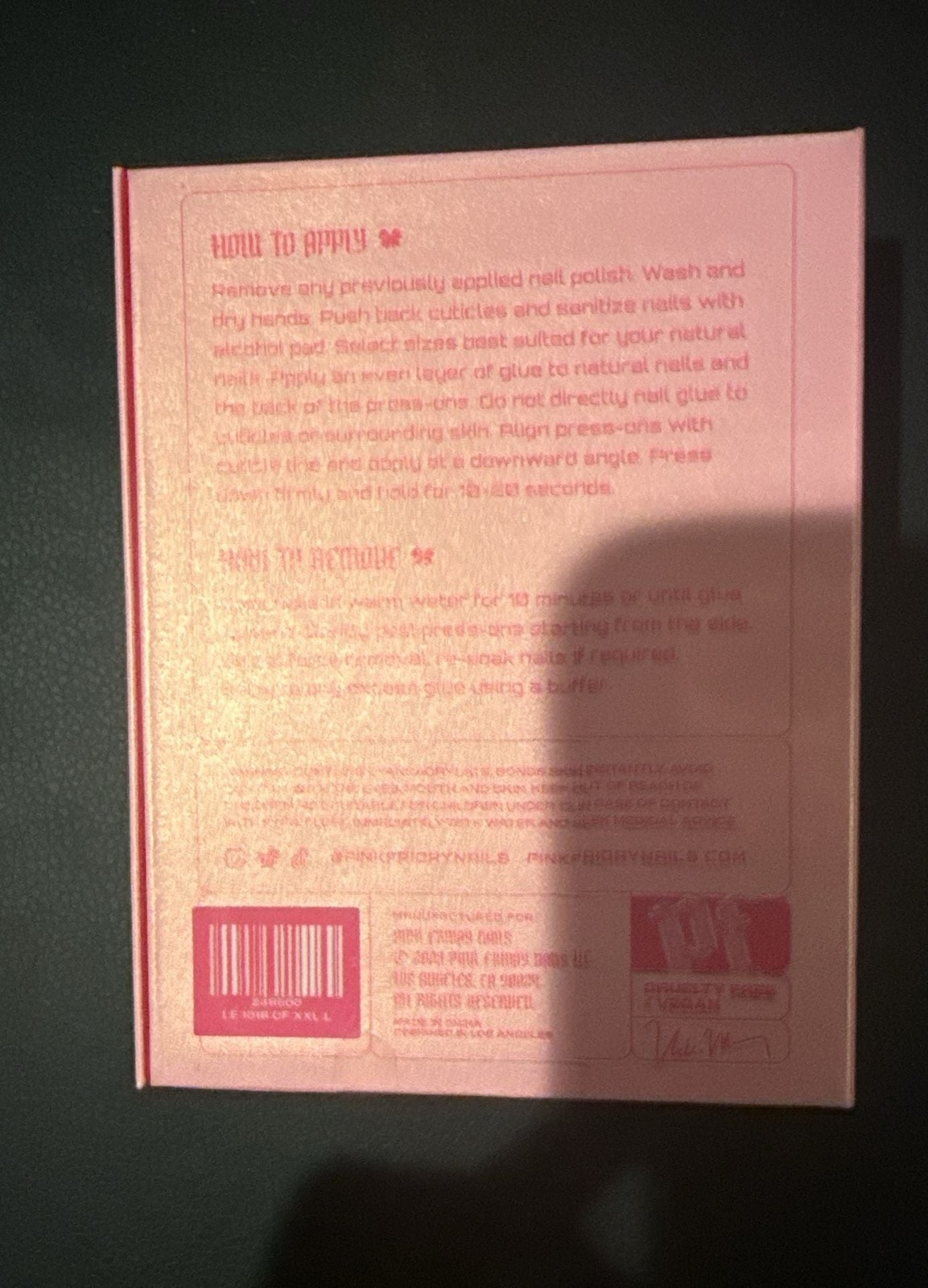 Nicki Minaj Pink Friday Limited Edition Luxurious Press-On Nails