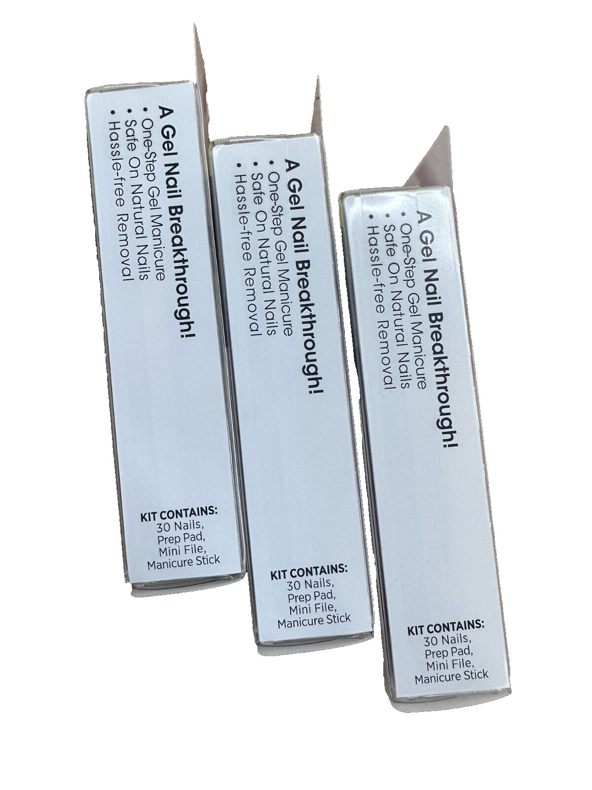 3 packs Kiss imPress Press on Manicure Nails No Glue Fingernails 76610 Yeah Boy
