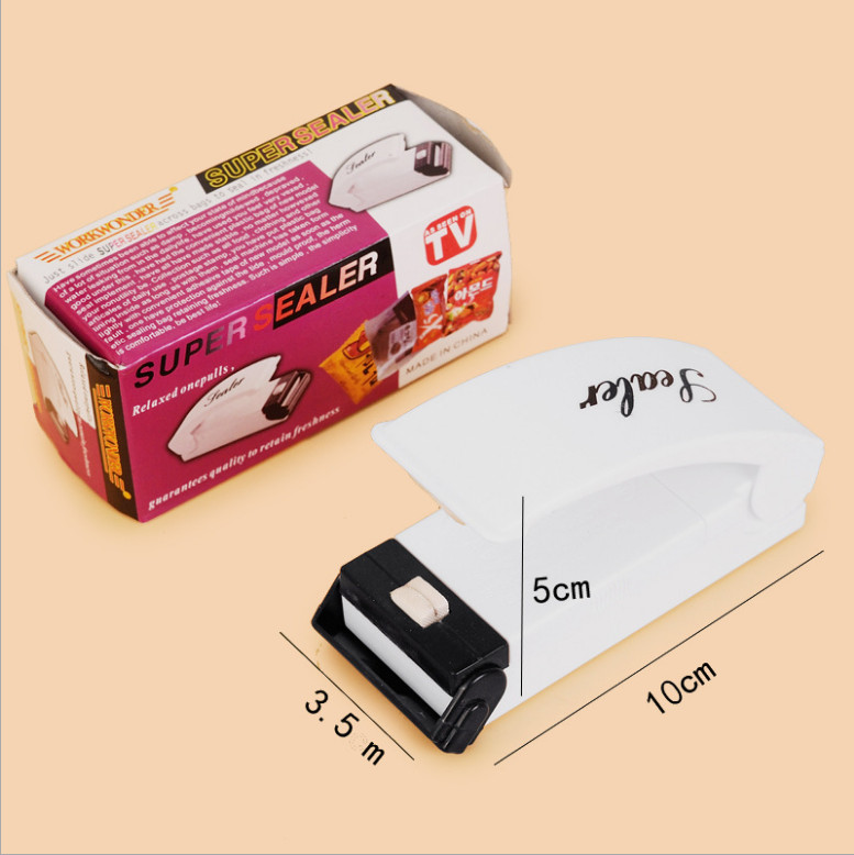 Mini Handheld Plastic Food Sealing Machine Bag Sealer Tool Portable Heat Packing
