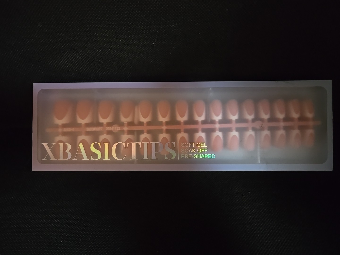 Misssix XBASICTIPS French Tip Press On Nails, 150Pcs French Gel Nail Tips Short