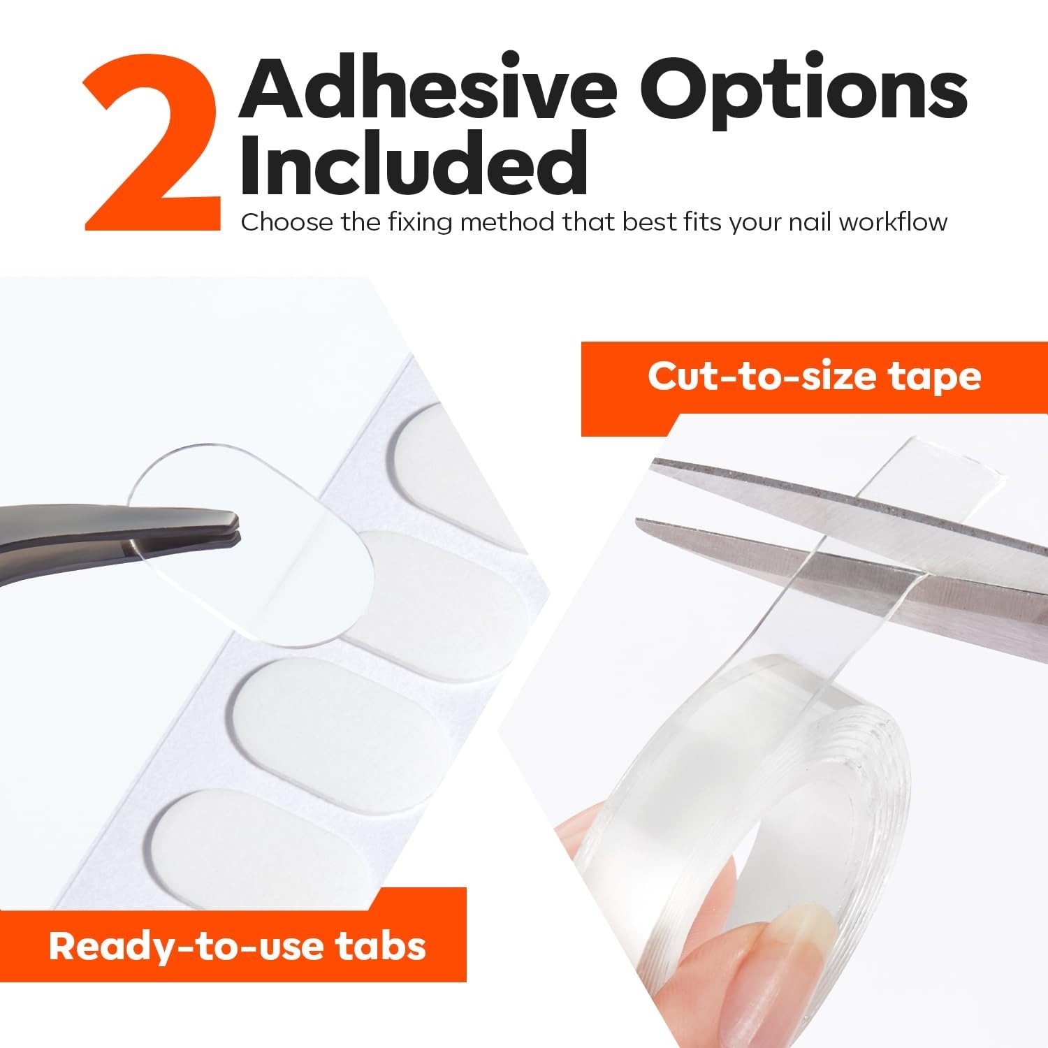 Nail Art Stand Set with Magnetic Holders & Versatile Adhesive Options