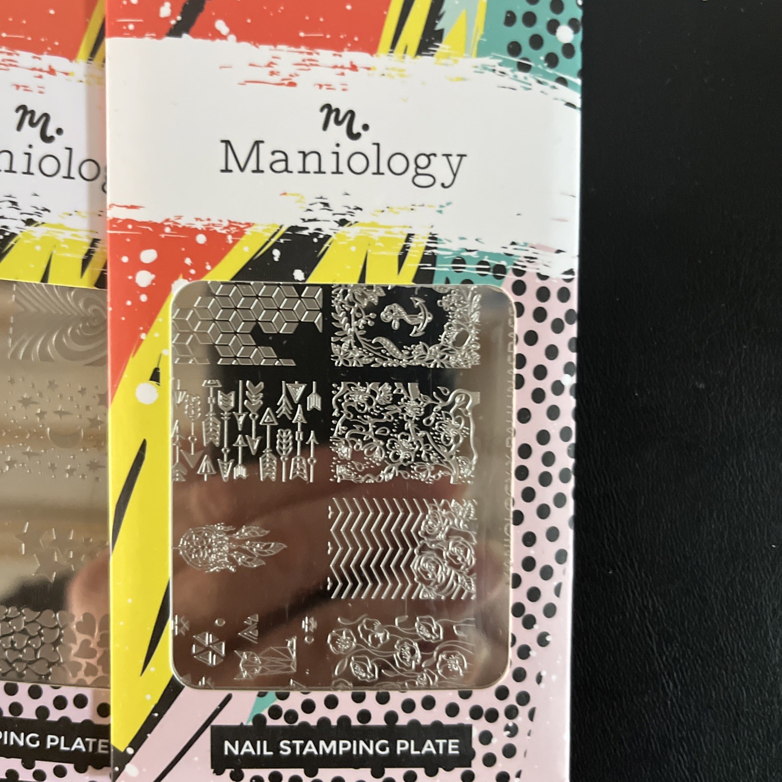 Lot Of 15 HTF Maniology nail art stamping plates