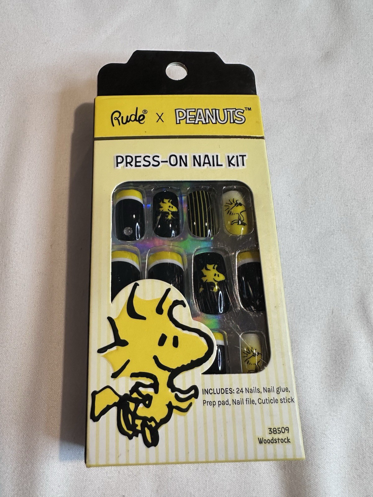 RUDE X Peanuts Press-On Nail Kit SNOOPY Woodstock