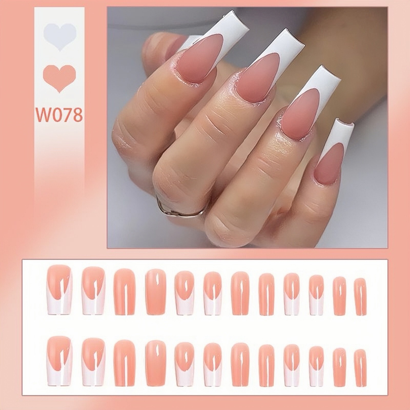 Glamnetic Reusable SPRINKLES 24 Nails, Glue, File, Stick, Alcohol